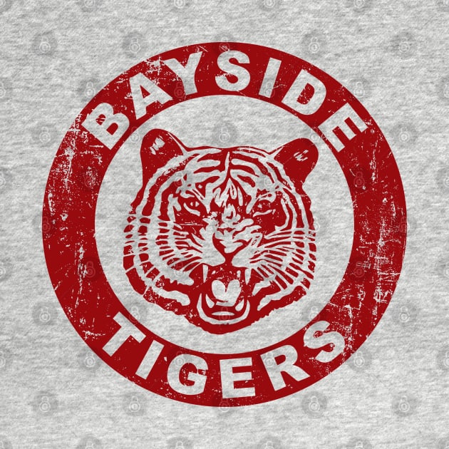 Bayside Tigers Logo Vintage by Aldebaran